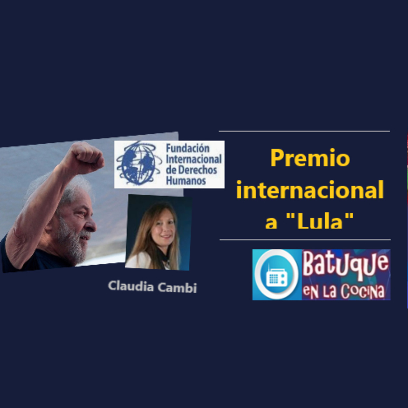 Premio internacional a "Lula" da Silva
