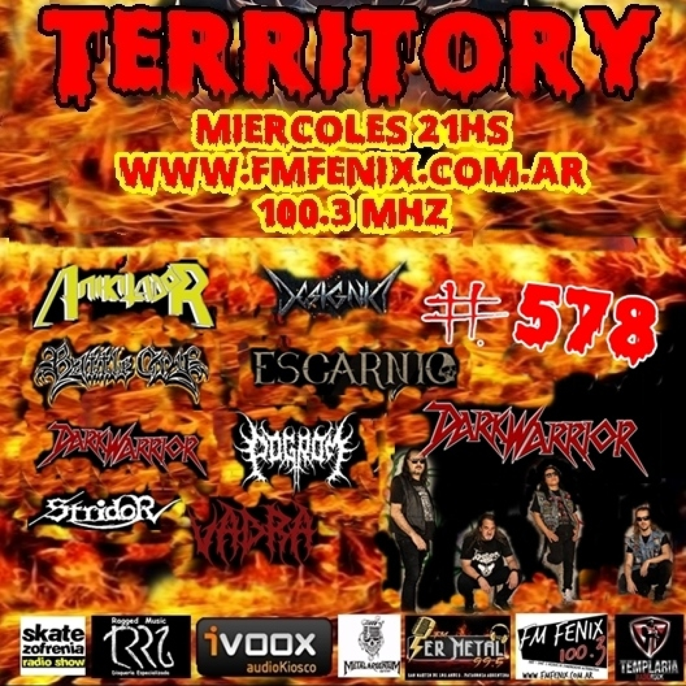 TERRITORY RADIO #578 (25-03-2026) DARK WARRIOR