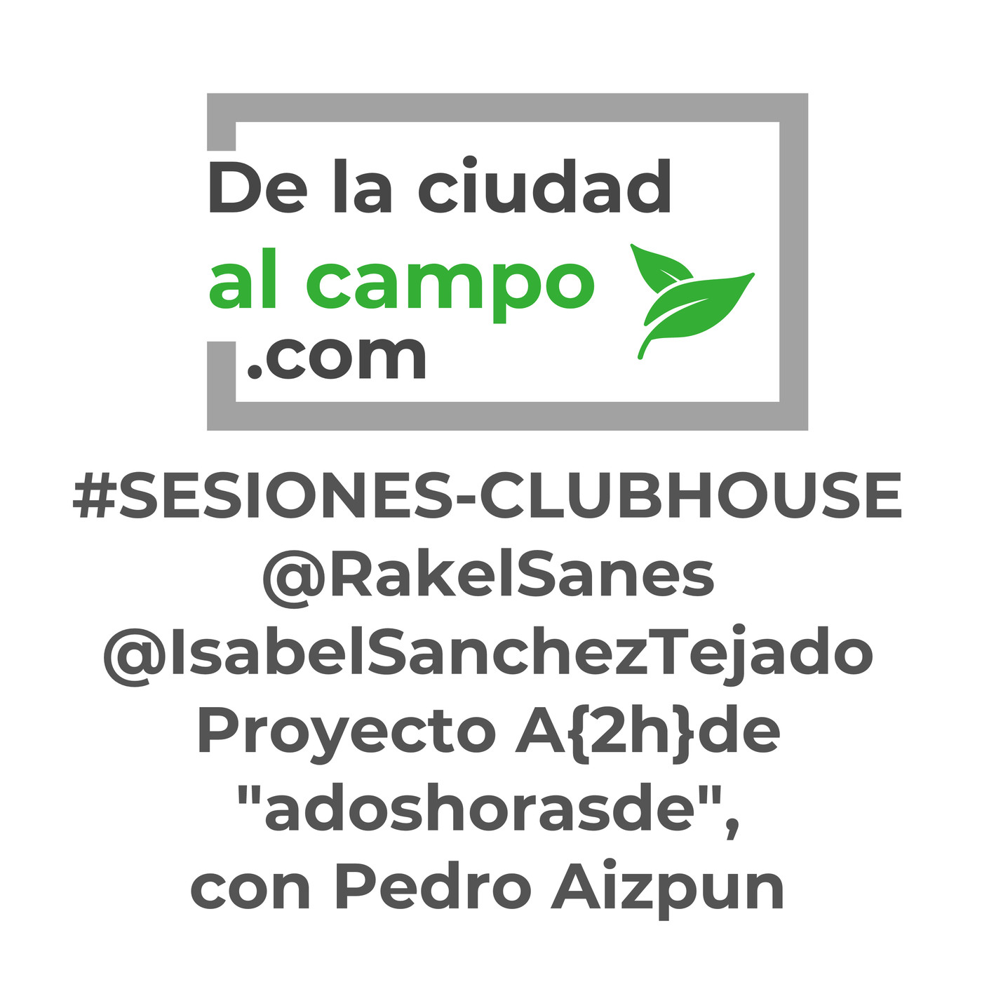 De la ciudad al campo