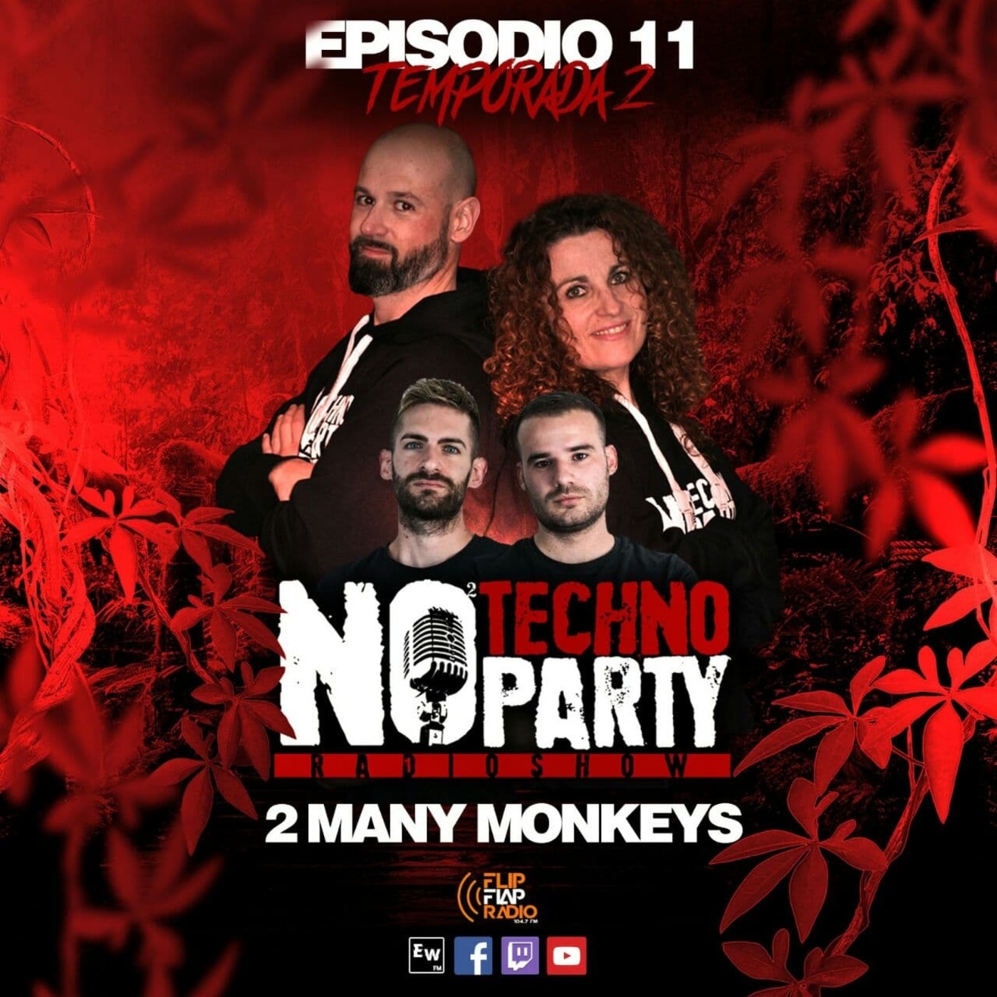 NTNP RadioShow - T02 - 11 - 2ManyMonkeys (2021_04_08) episode artwork