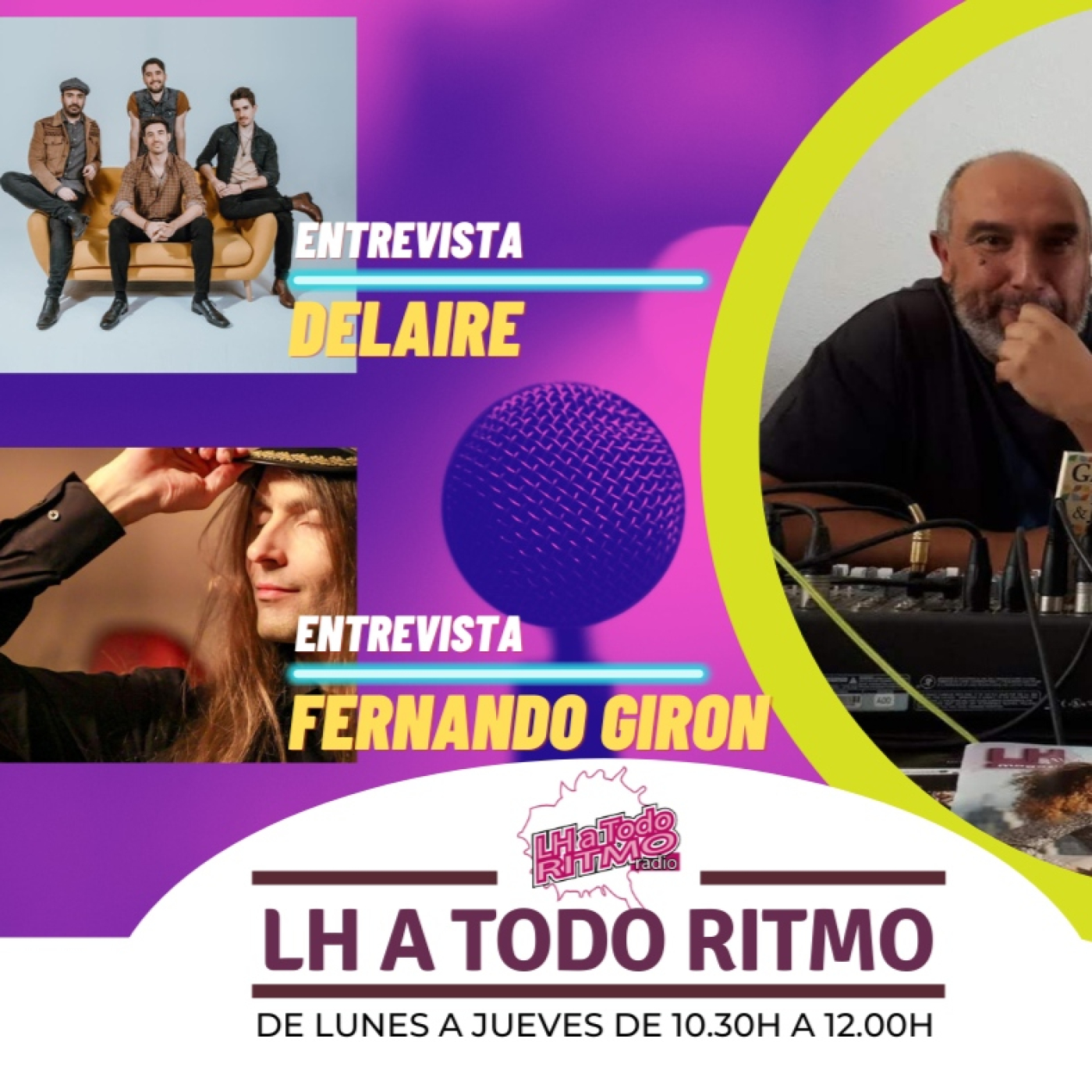 LH a Todo Ritmo - Delaire nos presentan su disco “Vale volar” y hablamos con Fernando Girón episode artwork