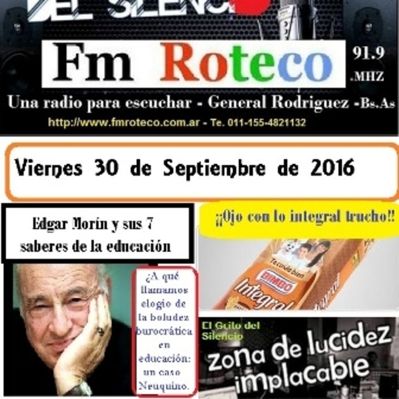 El Grito del Silencio - Viernes 30 de Septiembre de 2016