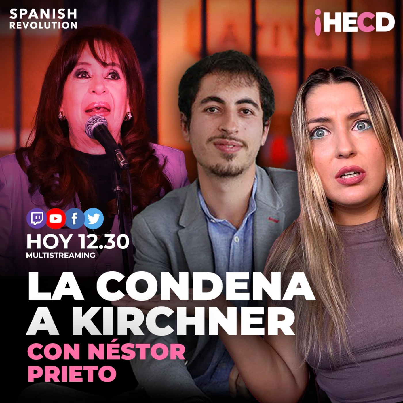 HECD! 561 Marina Lobo - Abascal OH LA LA + ¿Ayuso rompe con su novio? + La condena a Kirchner con Néstor Prieto