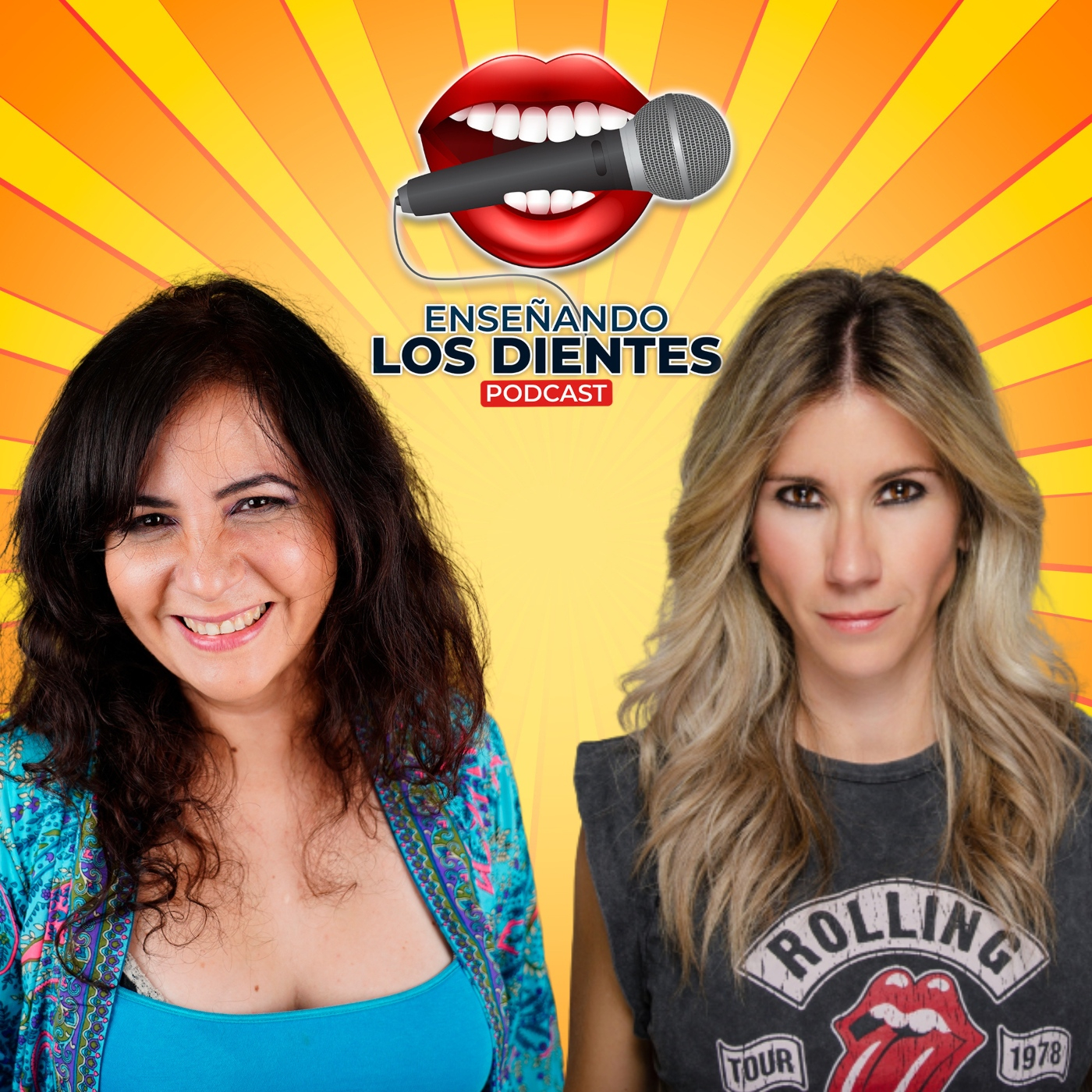 Enseñando los dientes