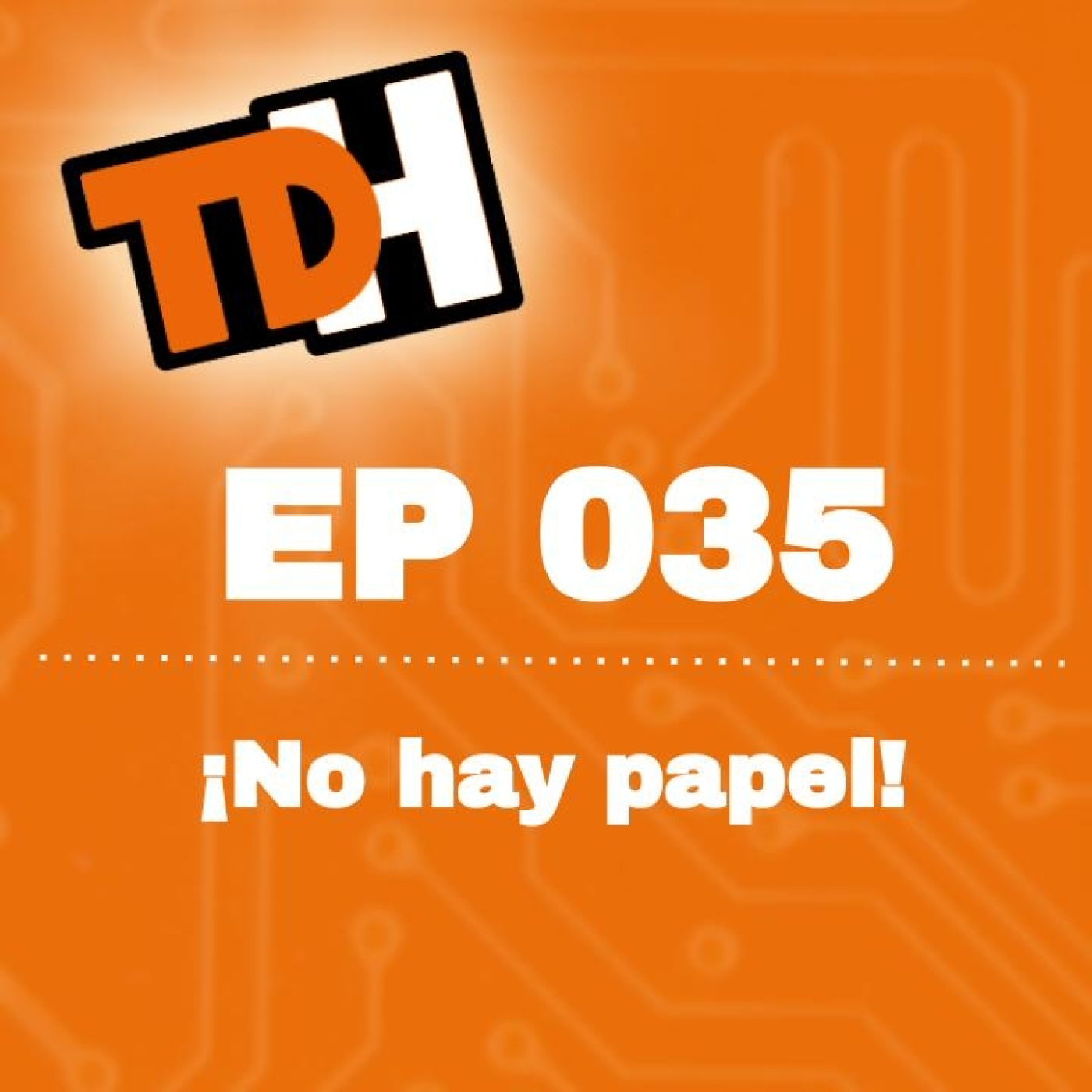 035 ¡No hay papel!