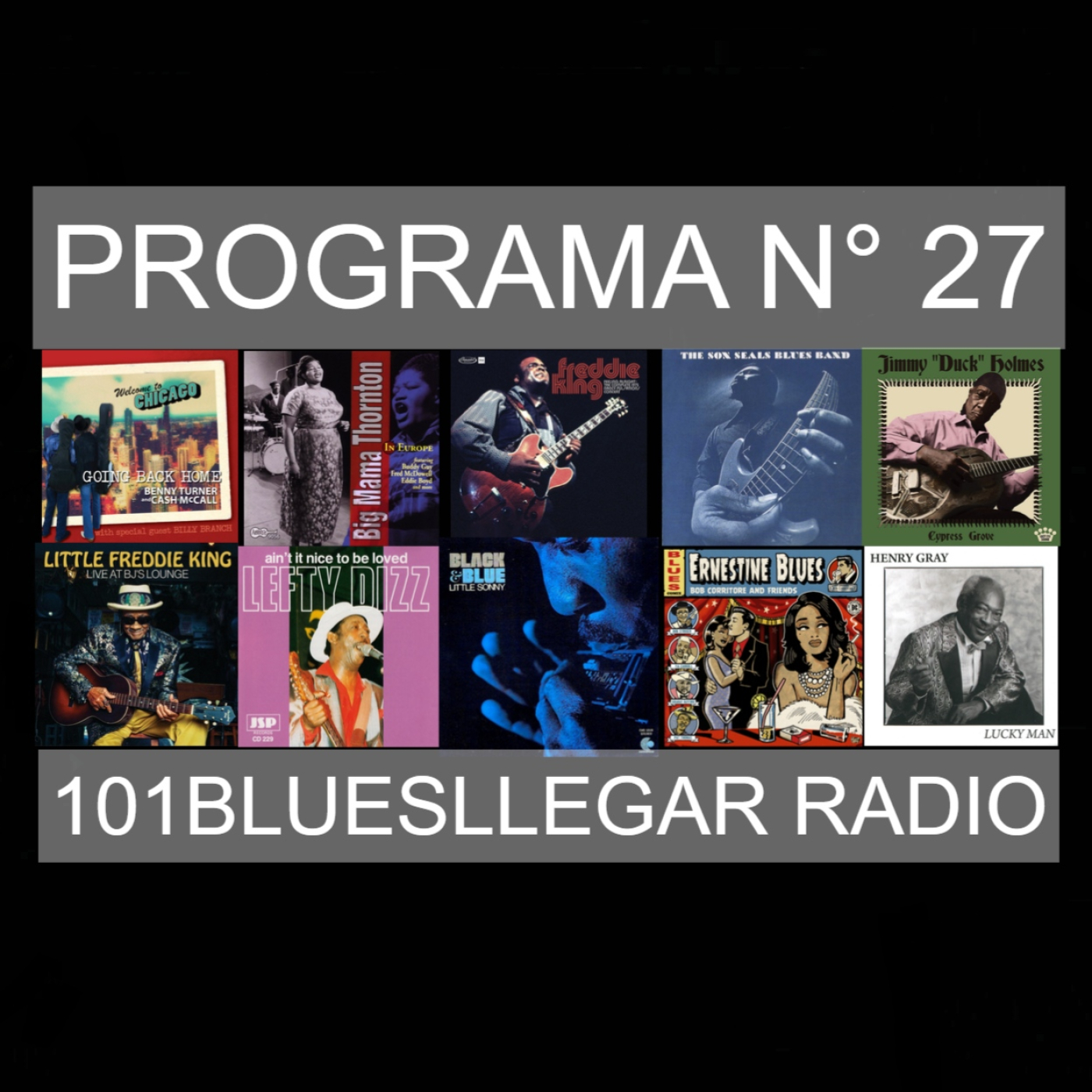 101Bluesllegar Radio - Programa N° 27 (2026) episode artwork
