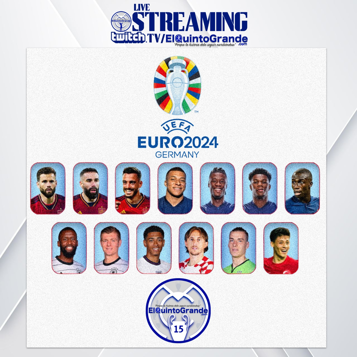  España 2-1 Inglaterra Final de La Eurocopa 2024 - Episodio exclusivo para mecenas episode artwork
