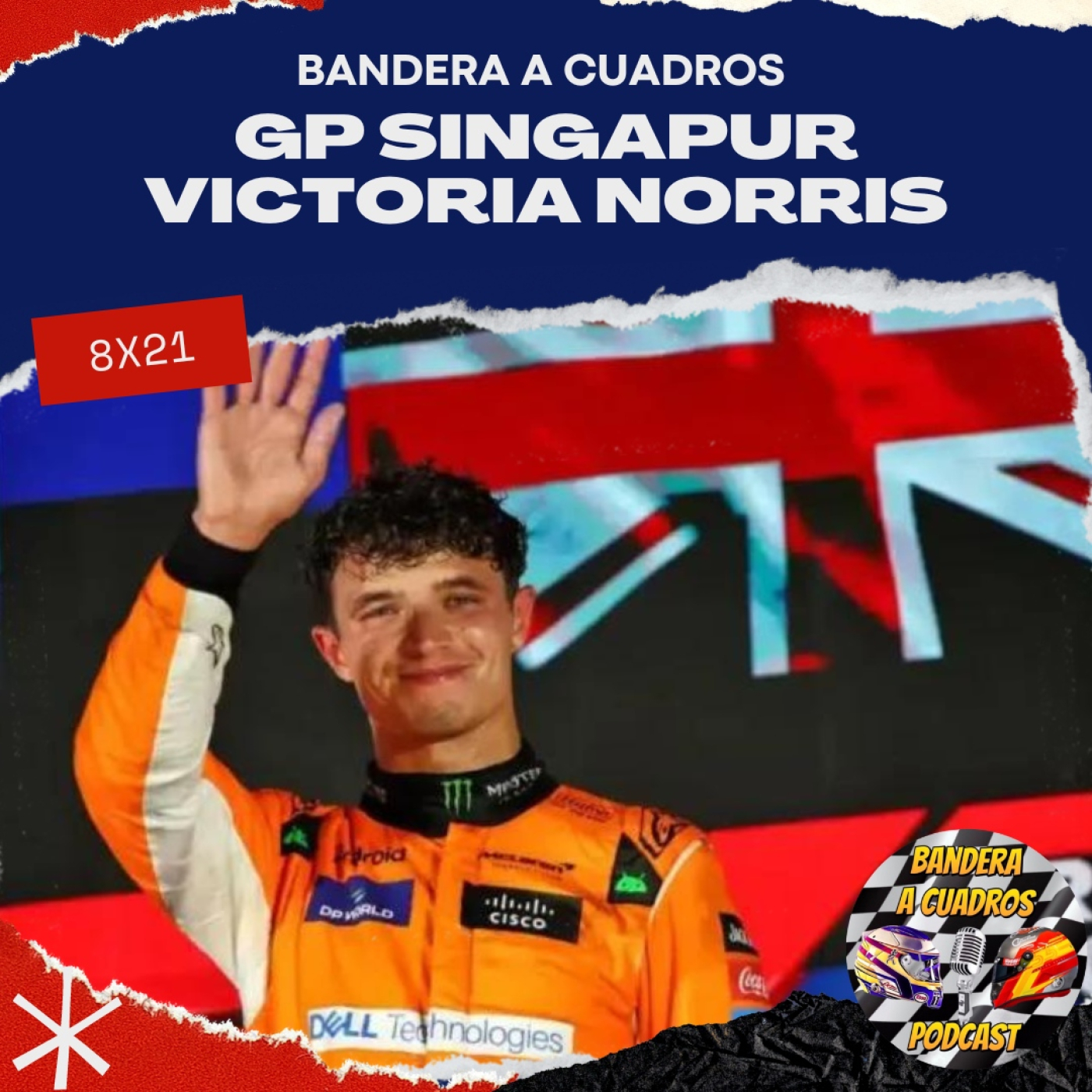 BAC 8×21 GP Singapur F1 2024 – Victoria pírrica de Norris