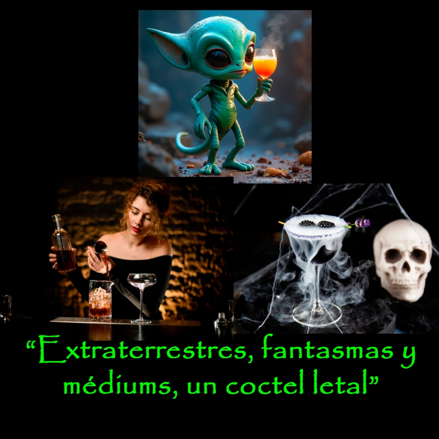 “Extraterrestres, fantasmas y médiums, un coctel letal // La Maldición de los Souvenirs”(37p-t12) episode artwork