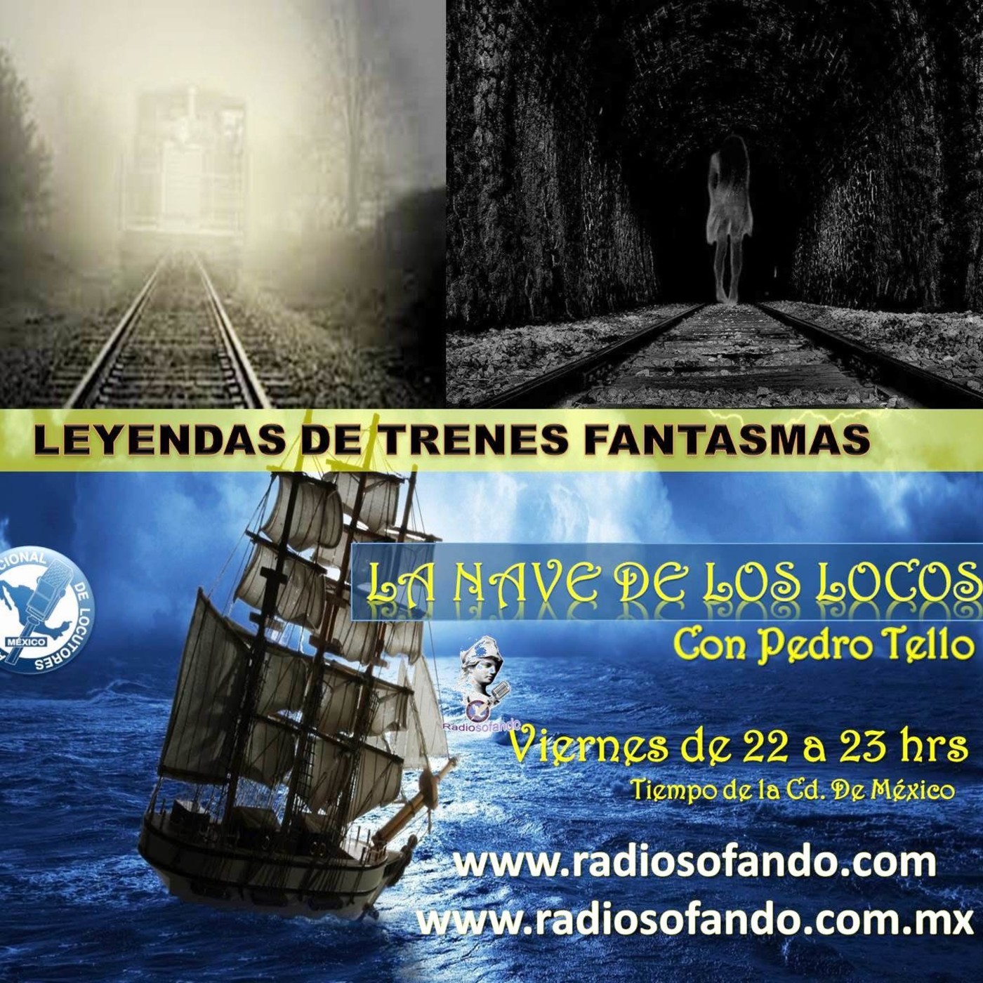 La Nave de los Locos_TRENES FANTASMAS_09-07-21 episode artwork