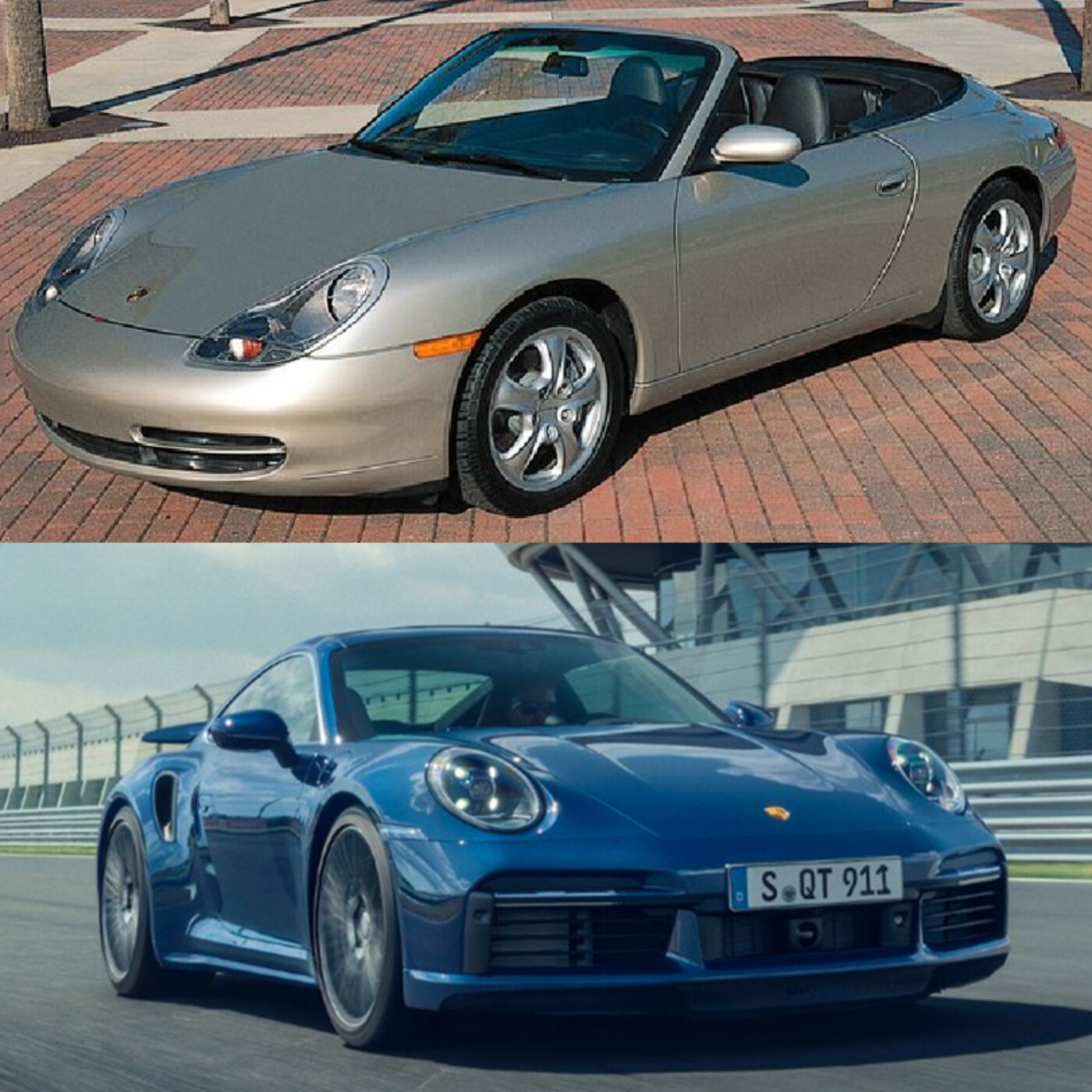 Gama Porsche 2001 vs. 2021... ¡vaya cambio!