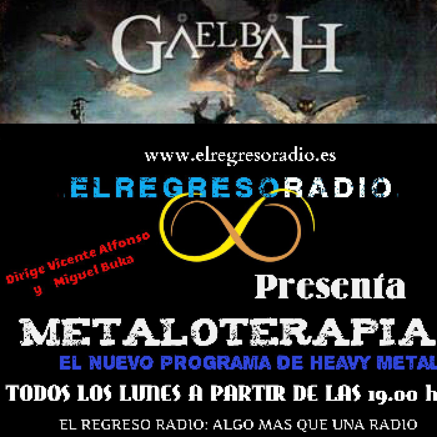 Metaloterapia 30-11-15 Gaelbah con Vicente Alfonso Y Miguel Buka