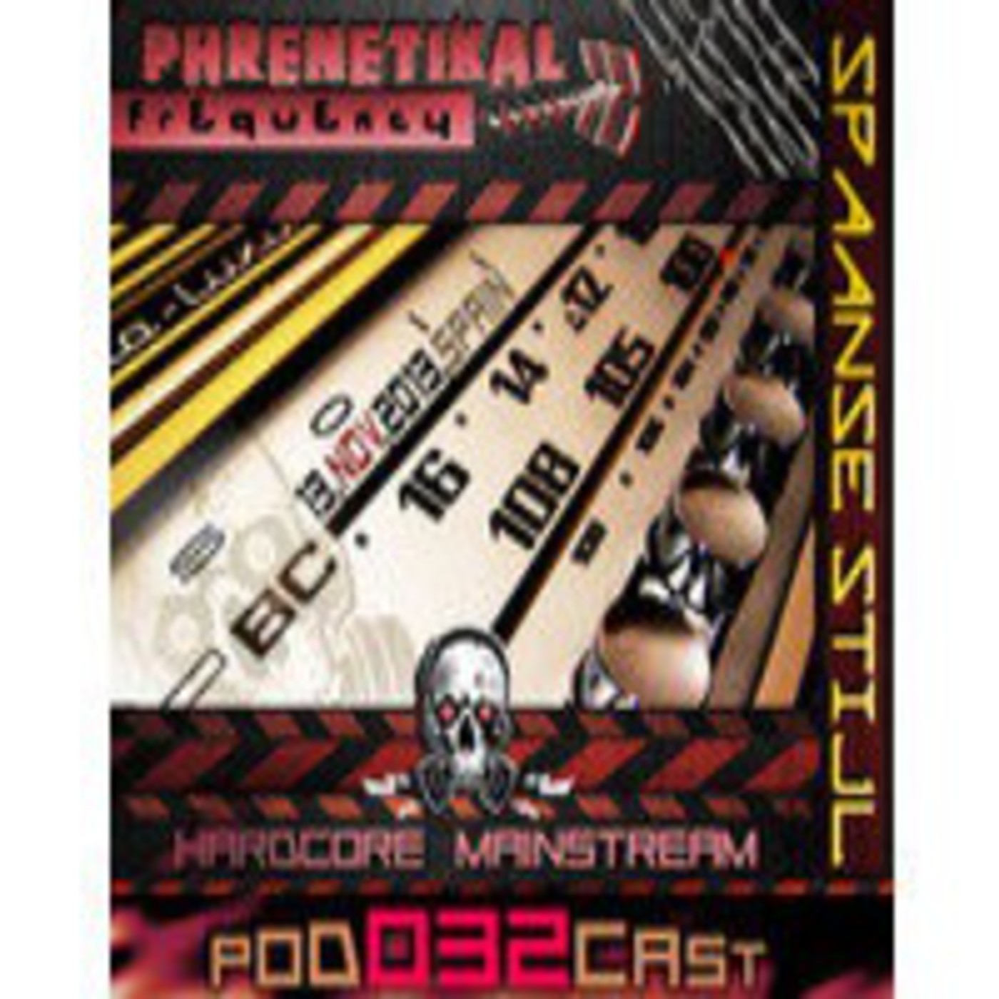 Live Mix by Spaanse Stijl - Phrenetikal Frequency #032 - www.phrenetikal.com episode artwork