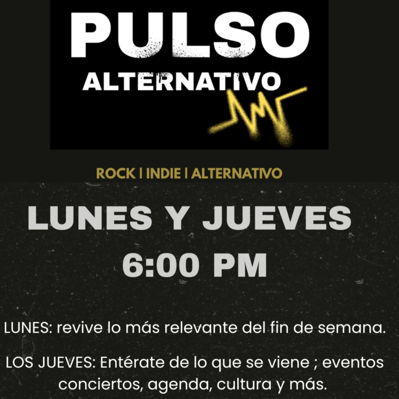 Pulso Alternativo S2E30 | Bersuit Special (Agenda para el fin 14 al 17 de Mayo) episode artwork
