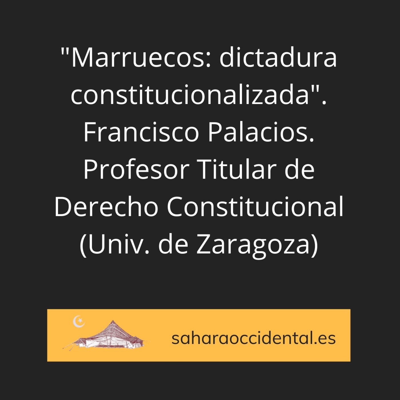 Una mirada al Sáhara Occidental