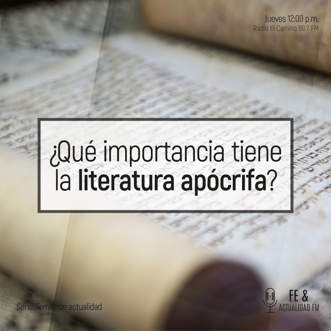 ¿Qué importancia tiene la literatura apócrifa?