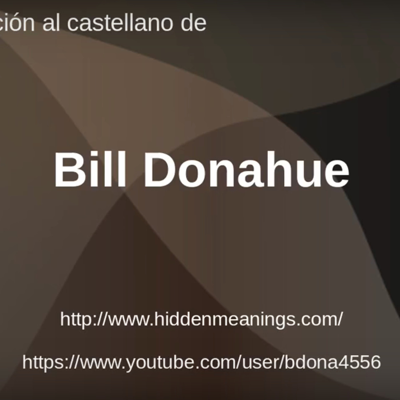 Signos del Zodiaco... con Bill Donahue.