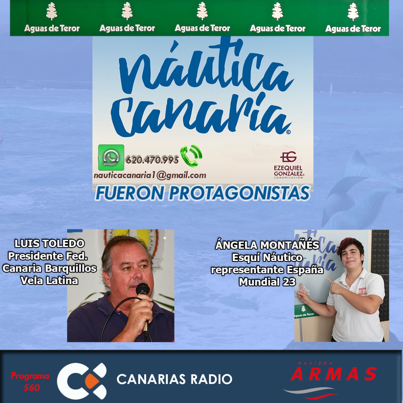 Náutica Canaria.- 560.- Luis Toledo y Ángela Molina.- 22abril23 episode artwork