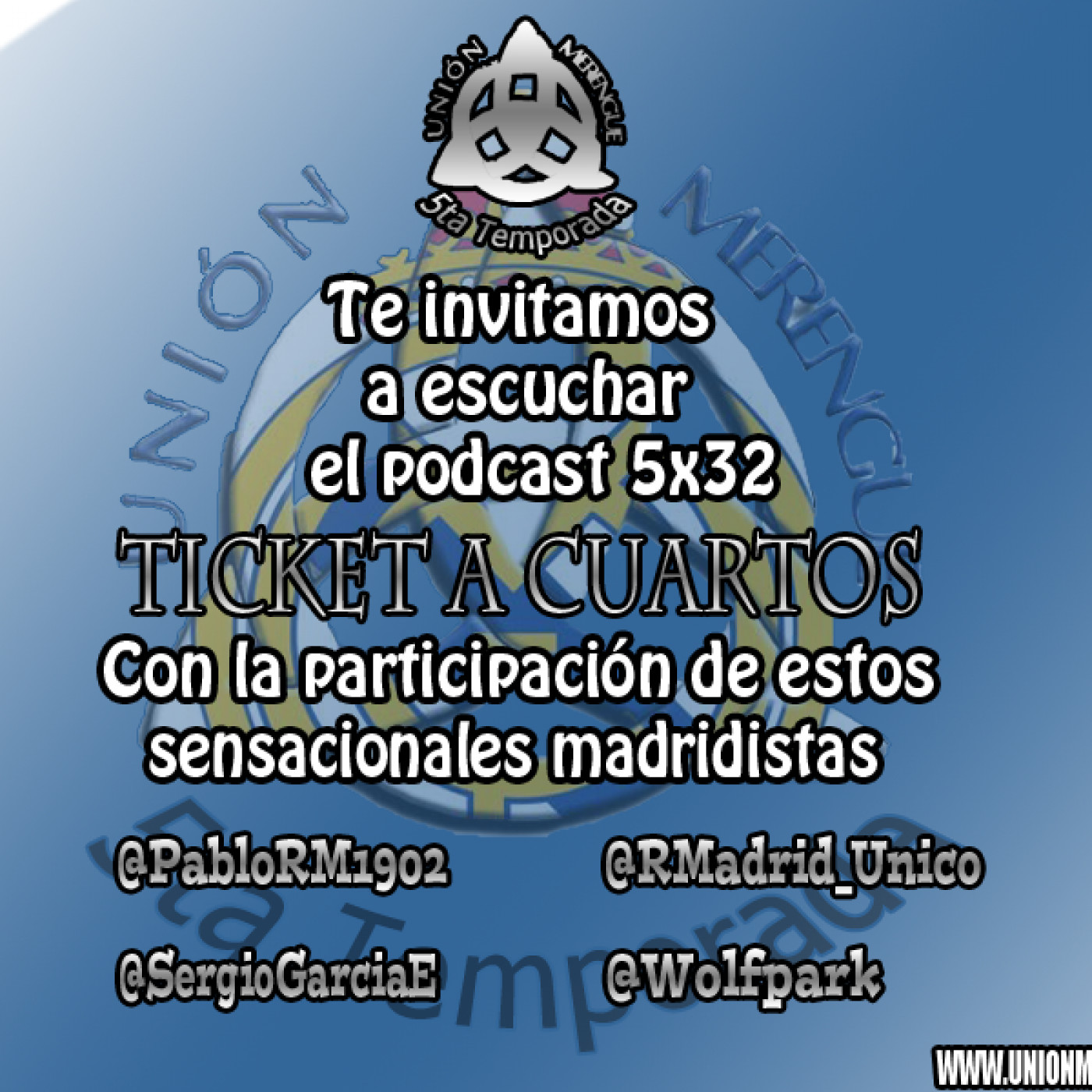 5X32 Ticket a cuartos