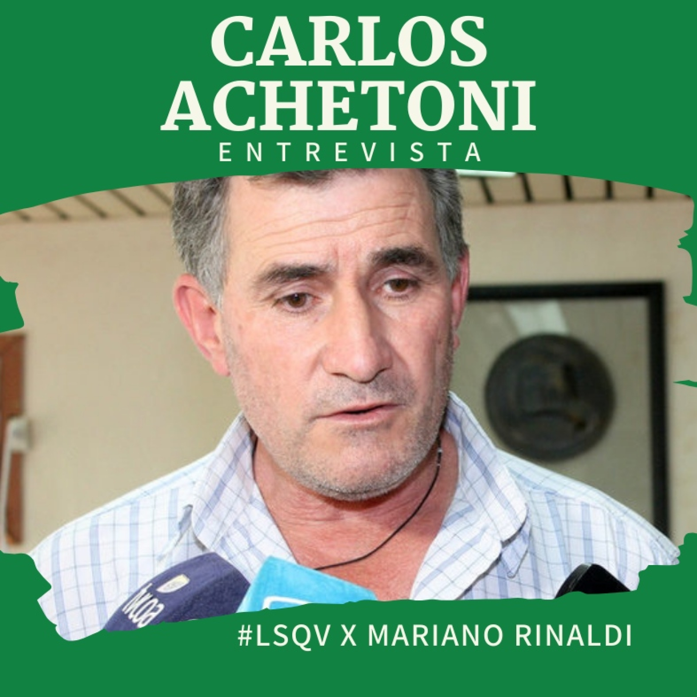 "La verdad es que fue una sorpresa" Carlos Achetoni, titular de la Federación Agraria, tras los dichos de Alberto.
