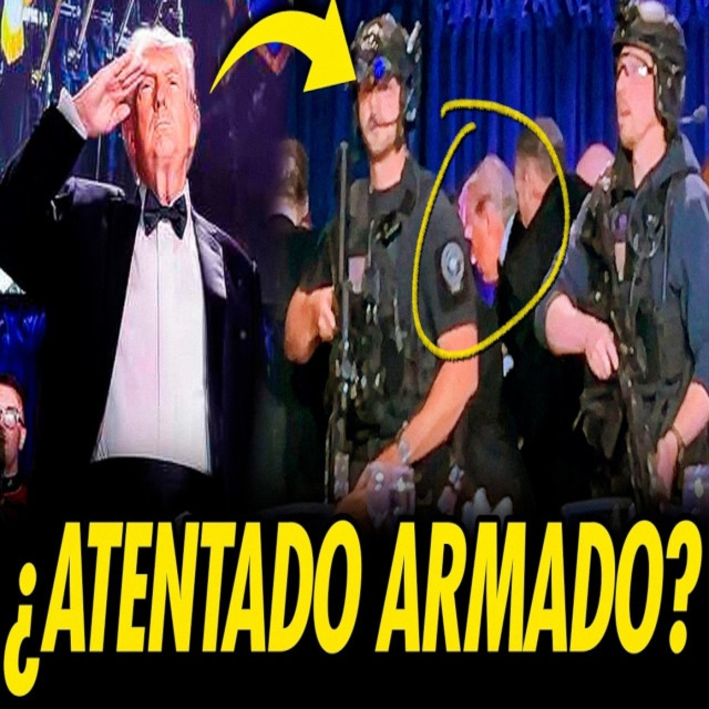 ¿FUE UN MONTAJE EL ATENTADO FALLIDO CONTRA TRUMP?