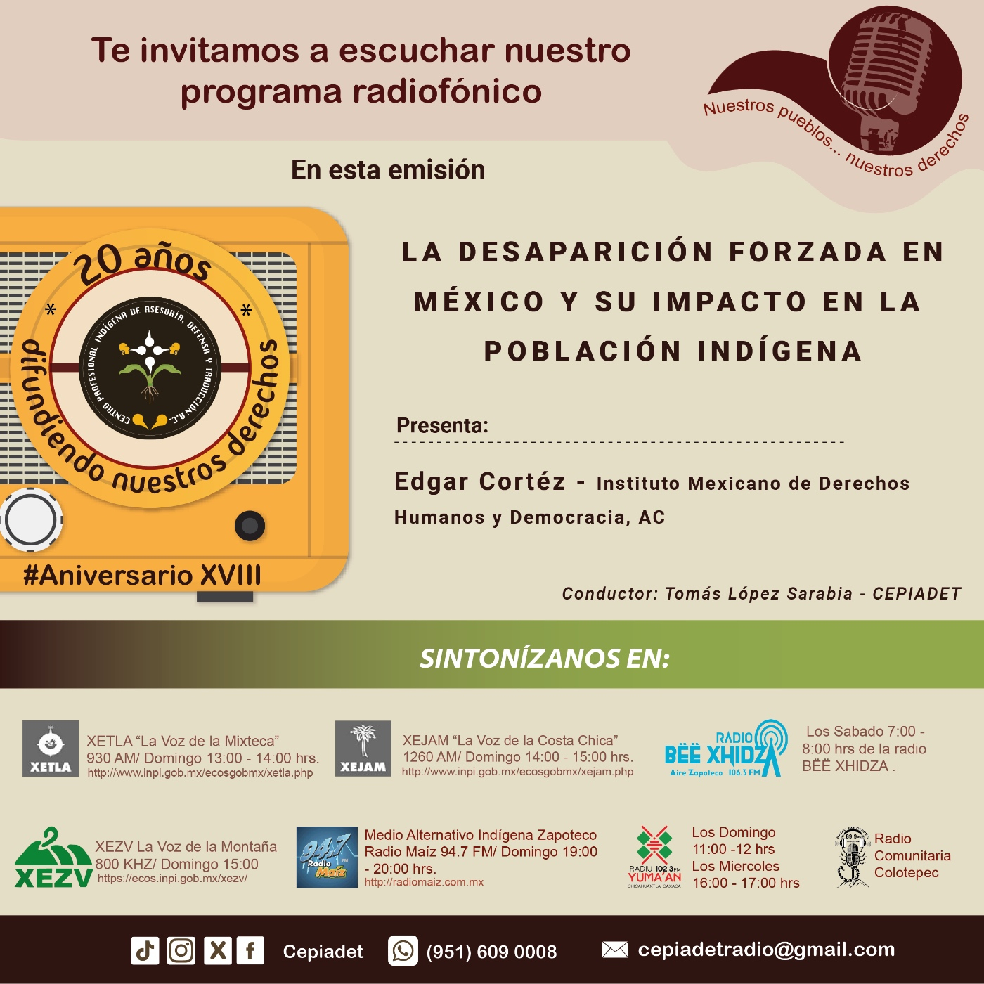 Nuestros Pueblos...Nuestros Derechos