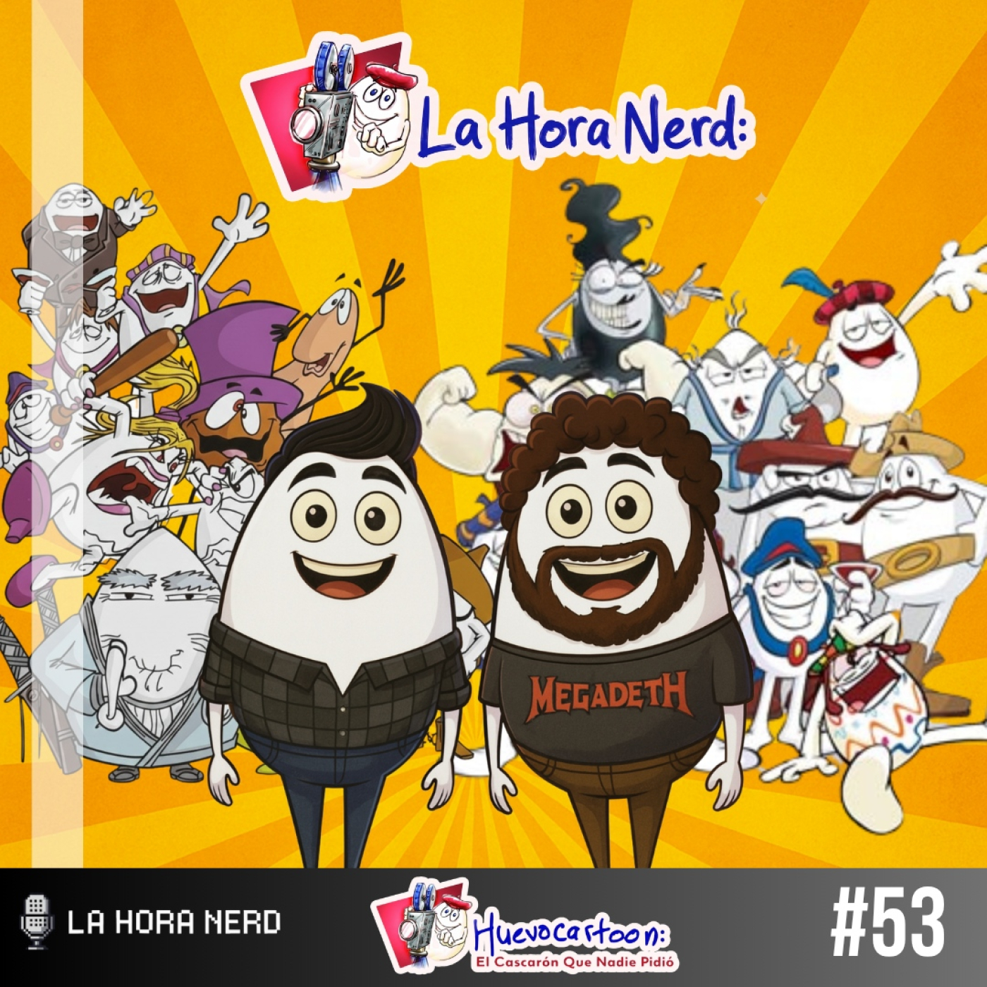 La Hora Nerd #53 - Huevocartoon: El Cascarón que Nadie Pidió episode artwork