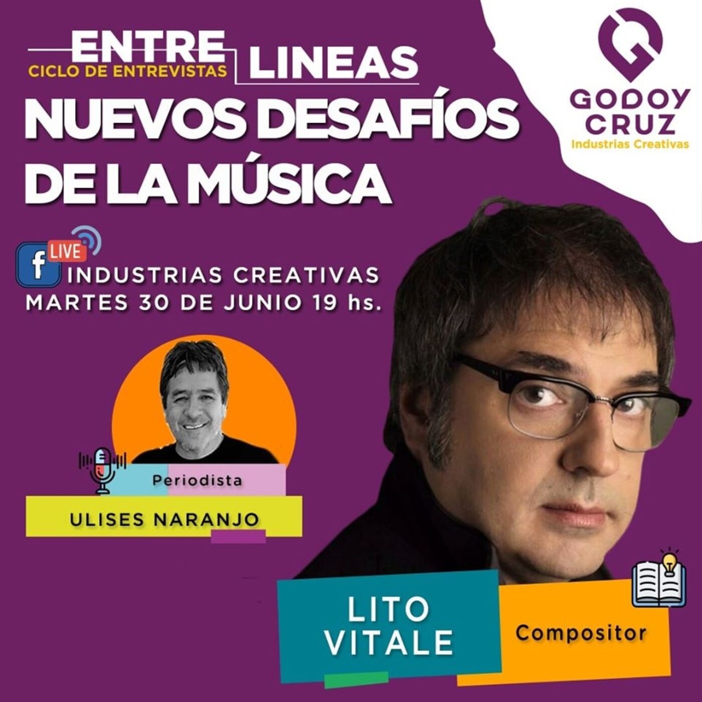 CICLO ENTRE LINEAS  - Industrias Creativas