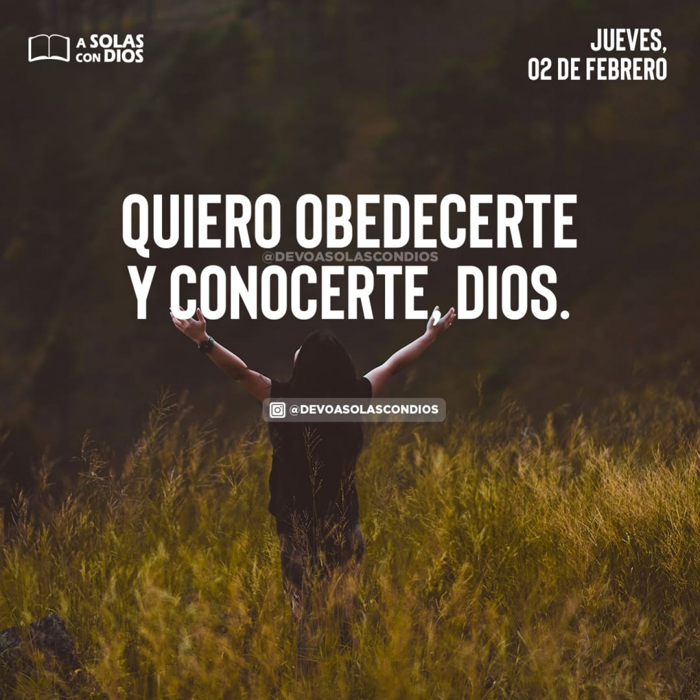 A Solas con Dios