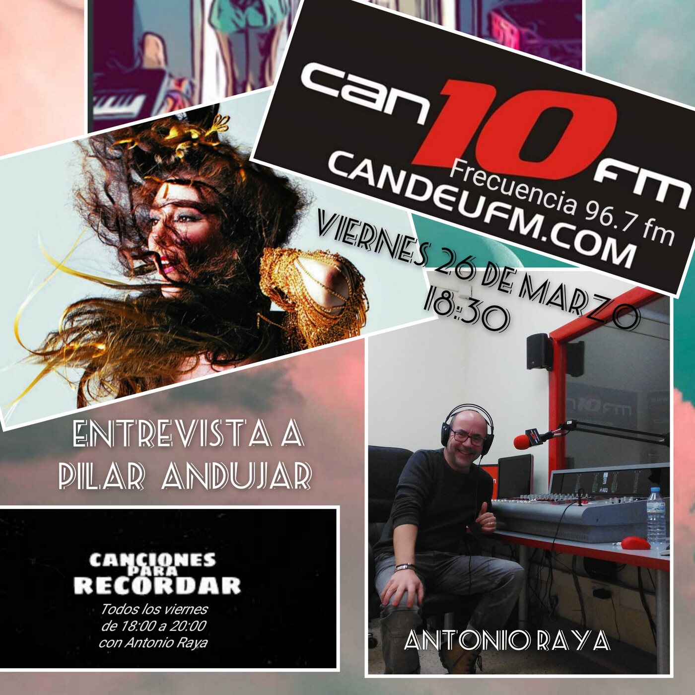 Canciones para Recordar 26-03-2021 incluye entrevista a Pilar Andújar con su single En Vez episode artwork