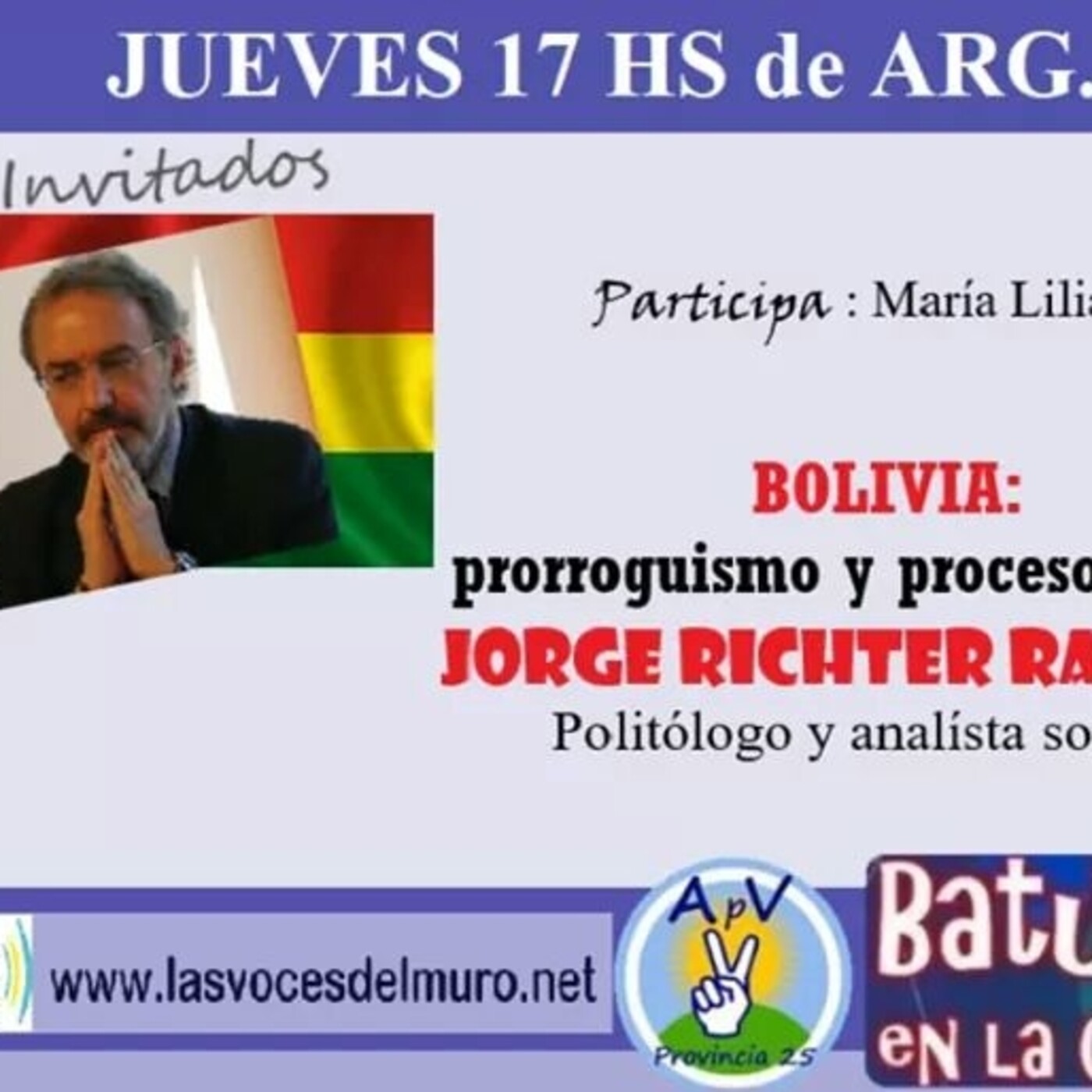 BOLIVIA : prorroguismo y proceso electoral episode artwork