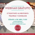 Webinar Etiquetado Alimentario: Trampas y consejos (Aitor Sánchez Centro Aleris)