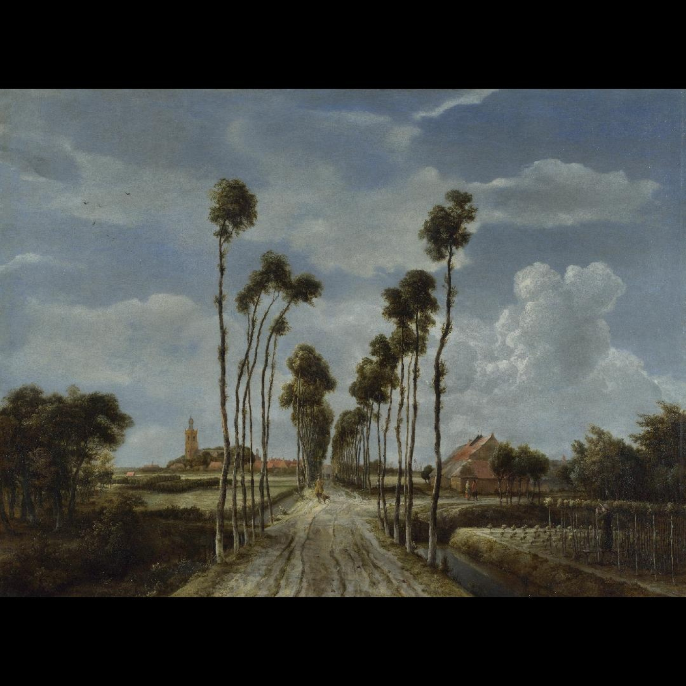 Episodio 46 (T1).The avenue at Middelharnis, 1689. Meindert Hobbema. episode artwork