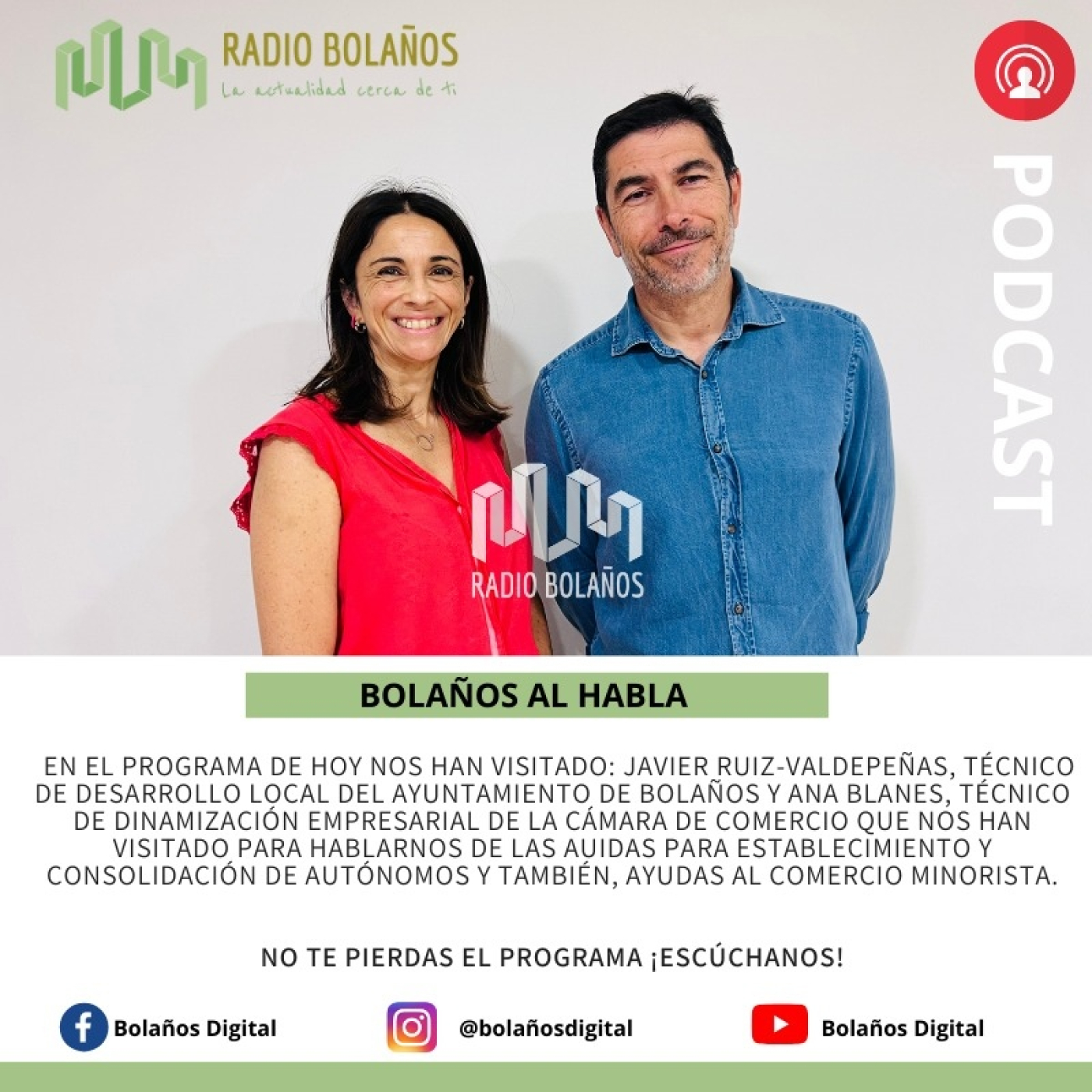 BOLAÑOS AL HABLA
