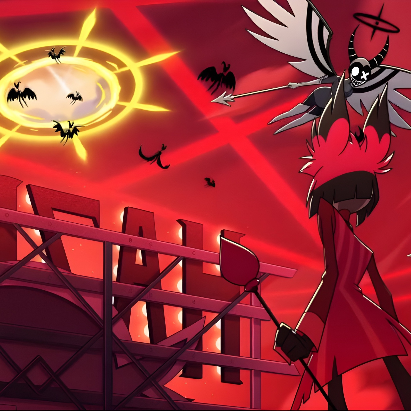 1x08 F&F Bienvenidos a Hazbin Hotel episode artwork