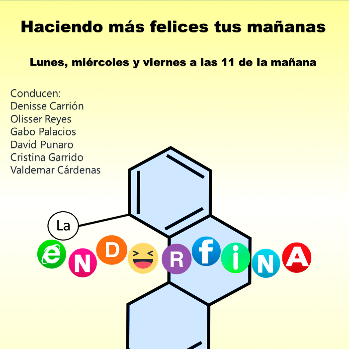 LA ENDORFINA ¡HACIENDO MÁS FELICES TUS MAÑANAS!