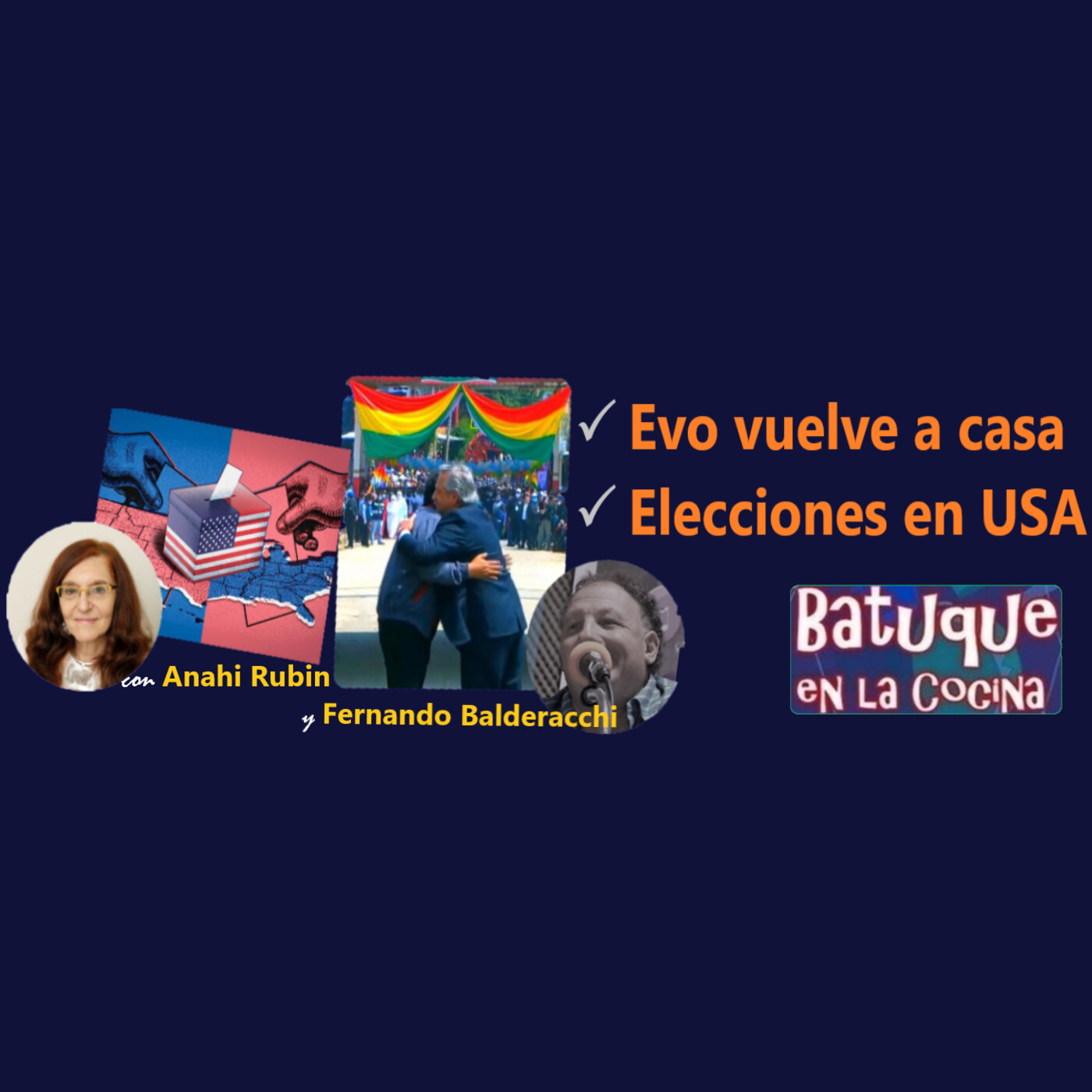 Evo Morales vuelve a su pais! // Biden electo en EEUU. episode artwork
