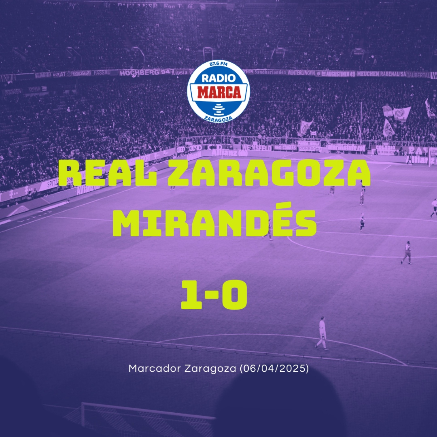 06-04-2025 - Marcador Zaragoza Partido episode artwork