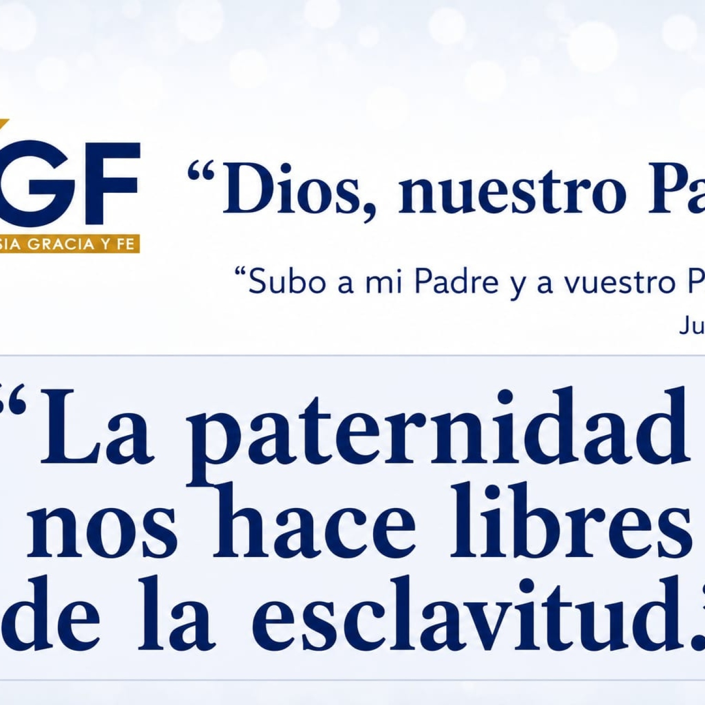 La Paternidad Nos Hace Libres de la Esclavitud (Dios, nuestro padre 14) - Pastor Kenneth Solá episode artwork