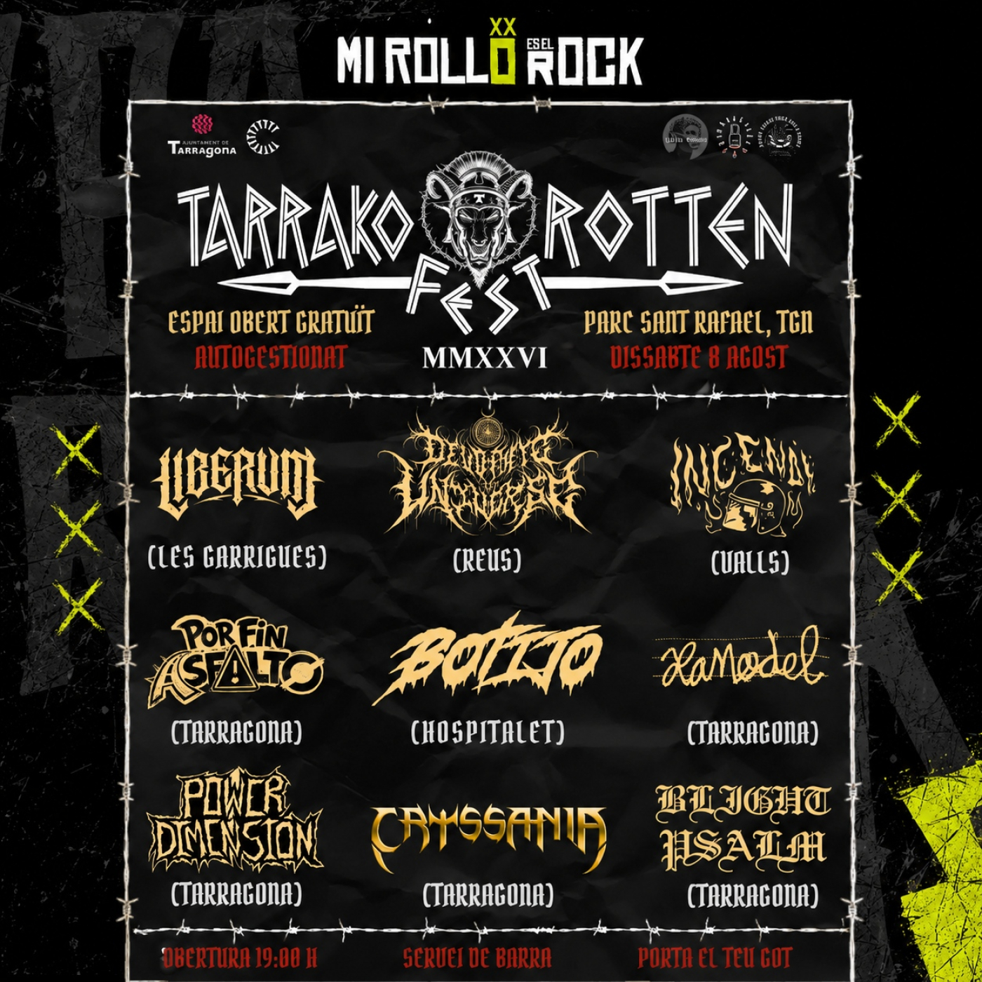 Tarragona NO SE PUDRE, gracias al ROTTEN FEST, Mi Rollo Es El Rock 1128 episode artwork