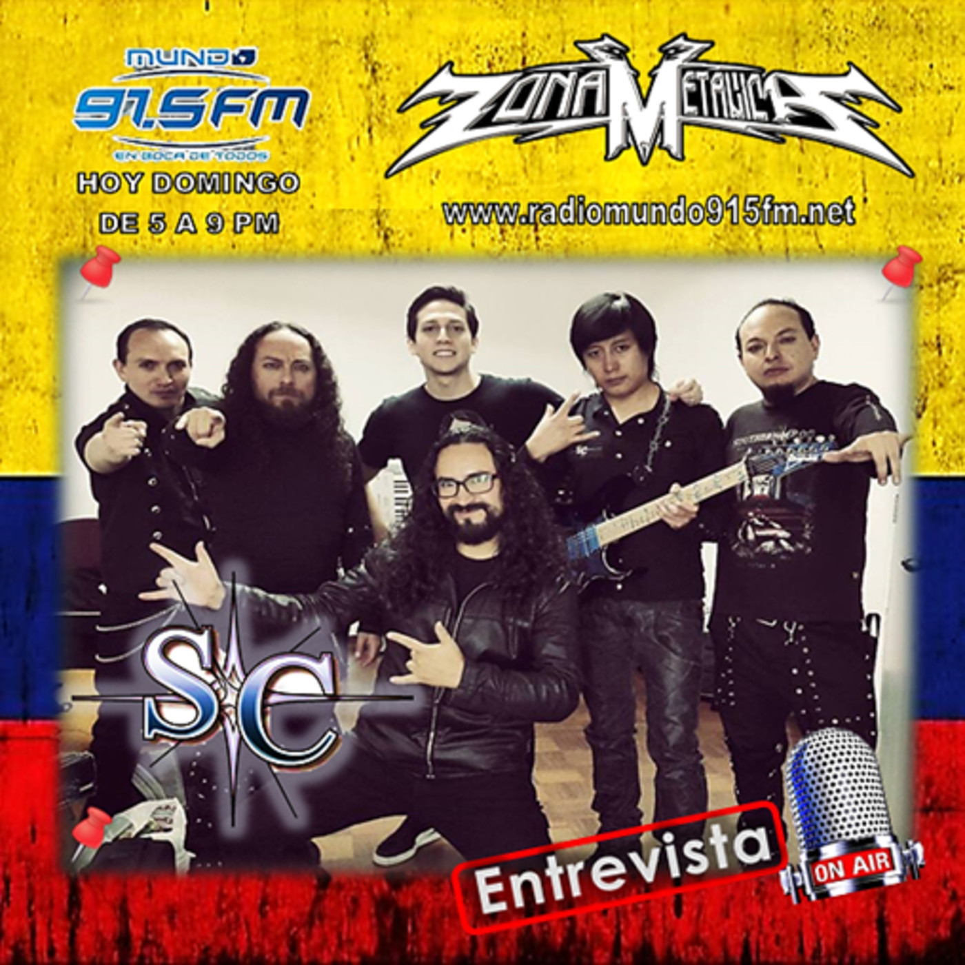ZONA METALICA ENTREVISTA A SOUTHERN CROSS 7- mayo-2017 episode artwork