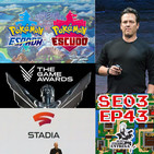 Google Stadia y el desastre|La quiniela de los Games Awards|Pokémon Espada vende 6MM|Phil Spencer da la cara