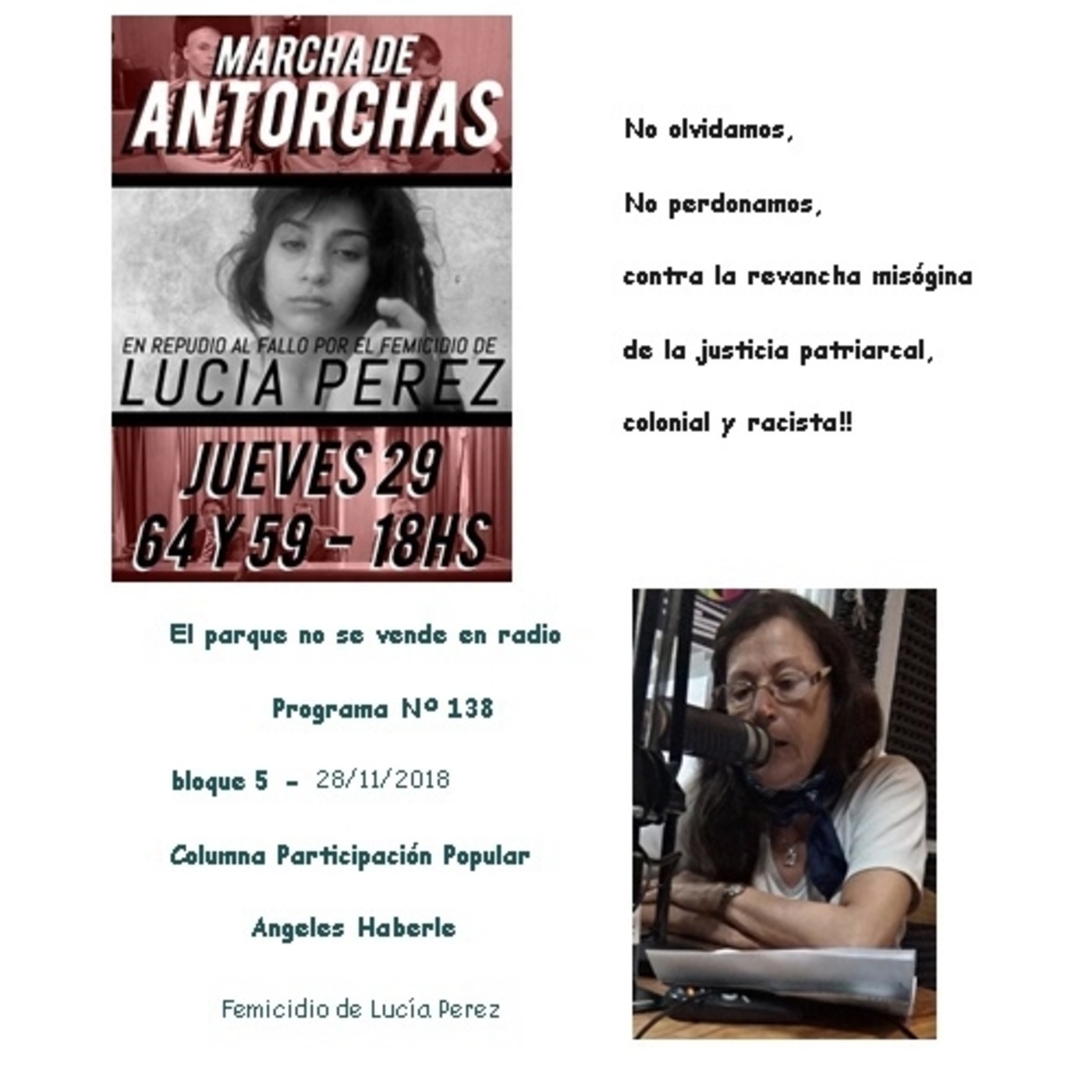 El parque no se vende en radio