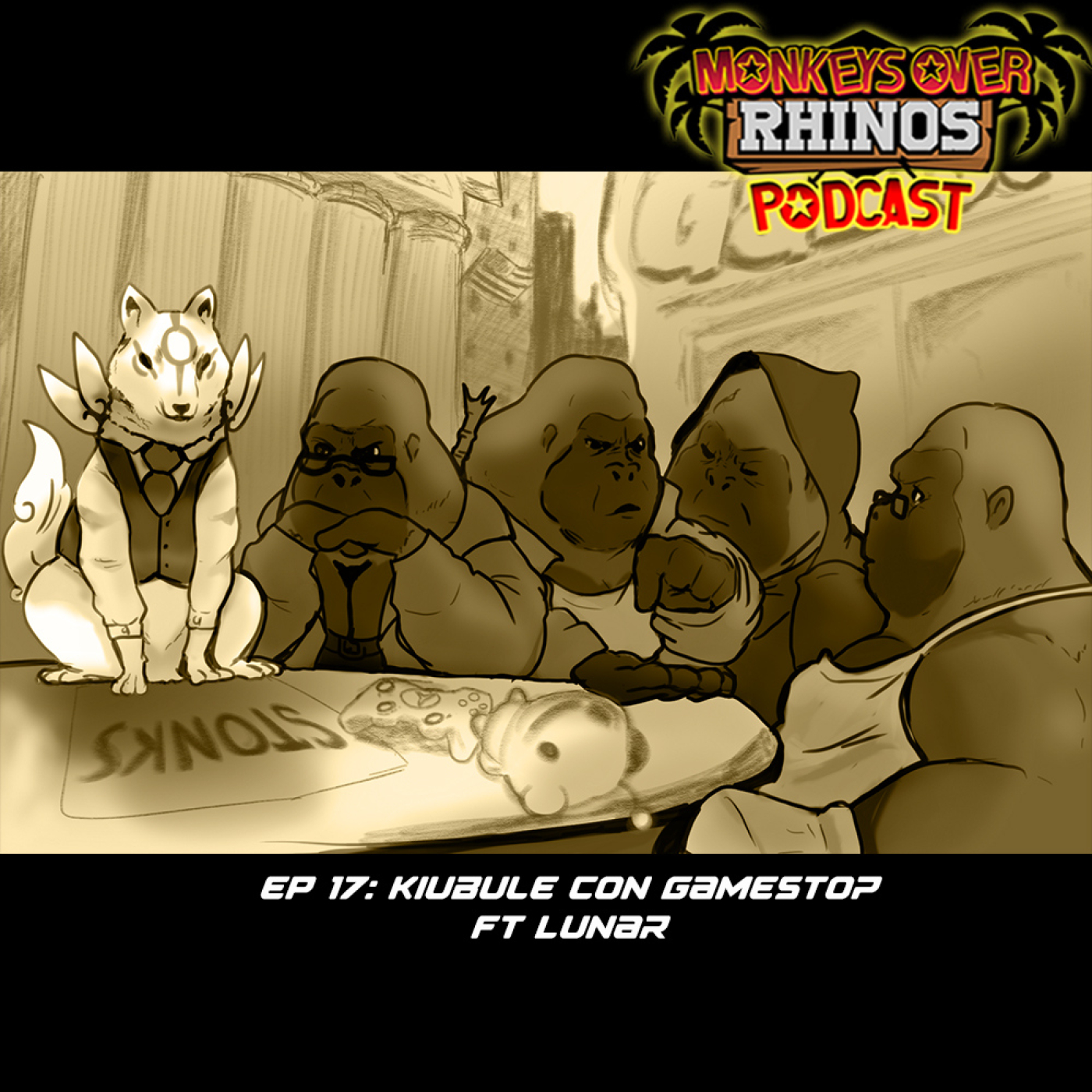 Monkeys over Rhinos
