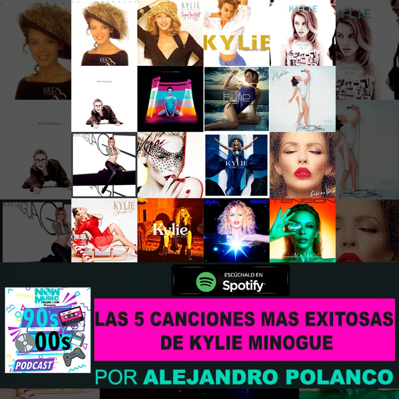 Las 5 canciones mas exitosas de Kilye Minogue
