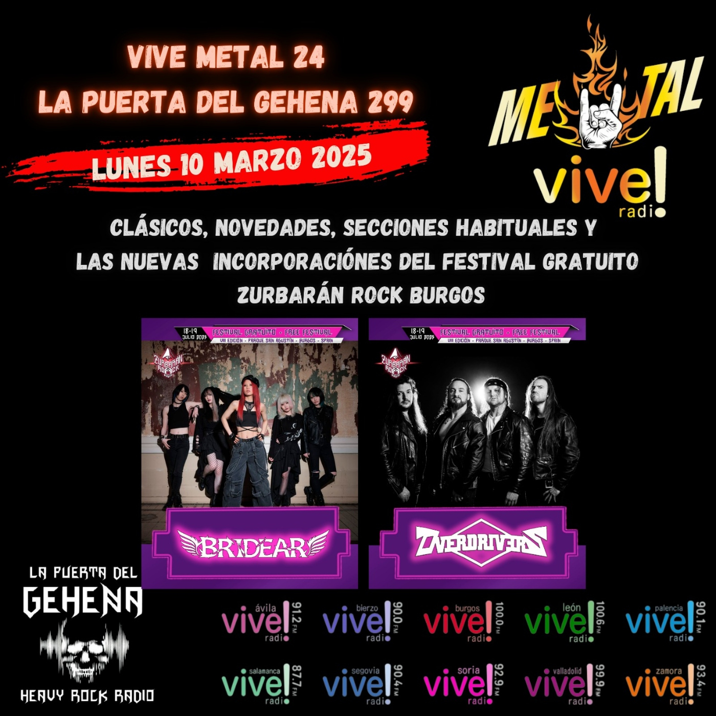 VIVE METAL Y LA PUERTA DEL GEHENA