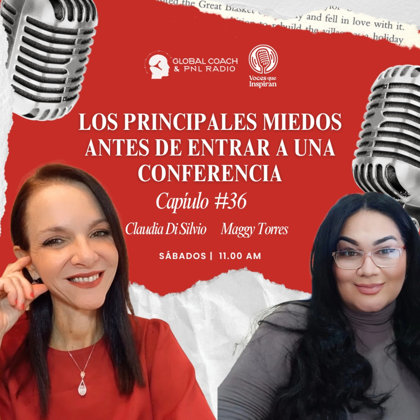  ️ Capítulo #36 – Los principales miedos antes de entrar a una conferencia episode artwork