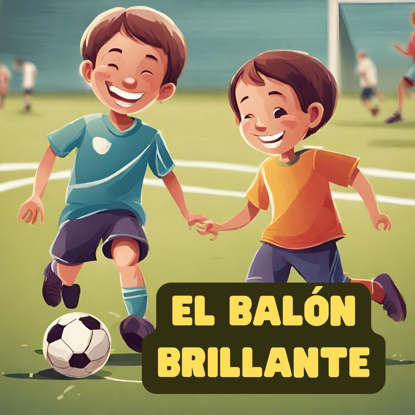 El balón brillante