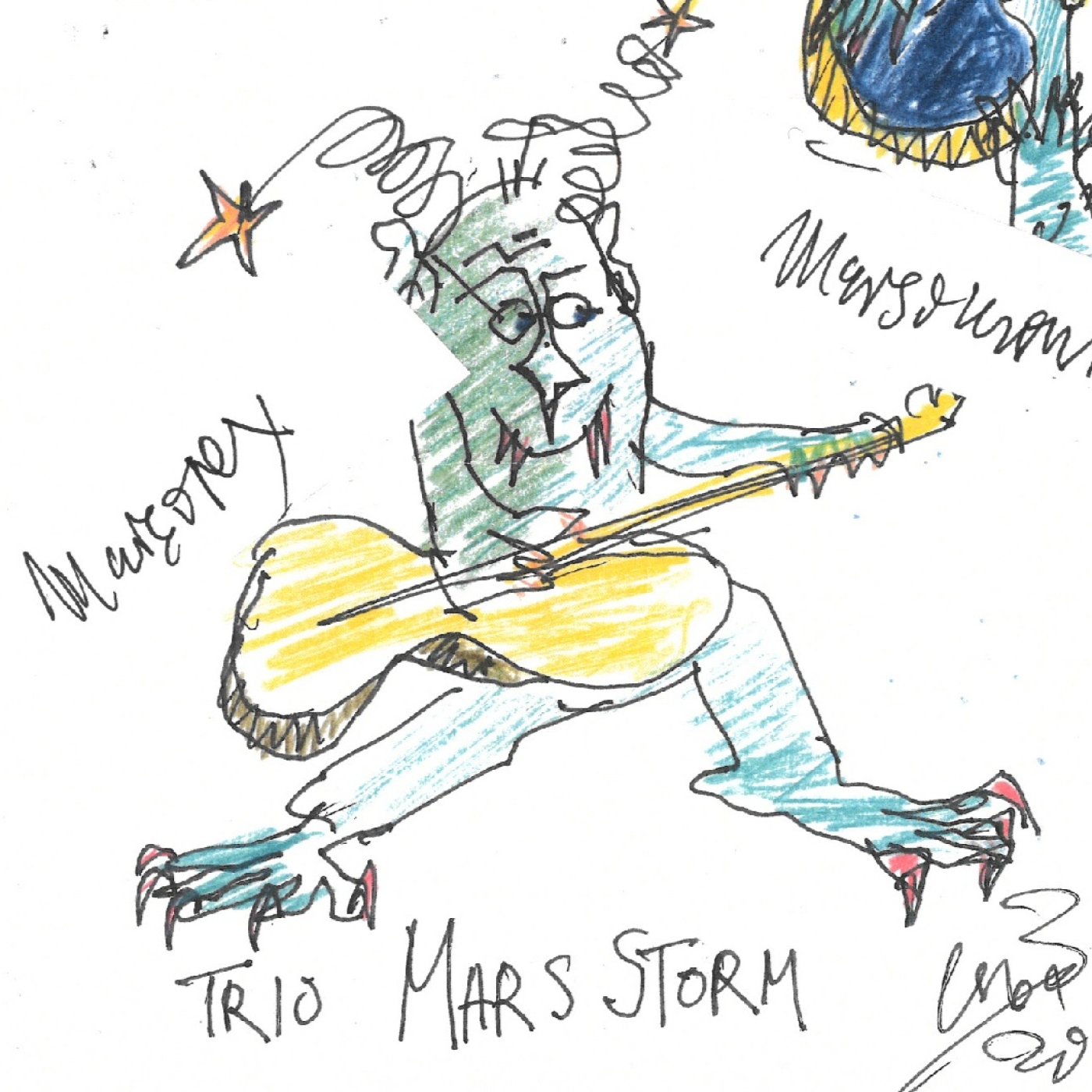Marcianos que nos tocan las guitarras