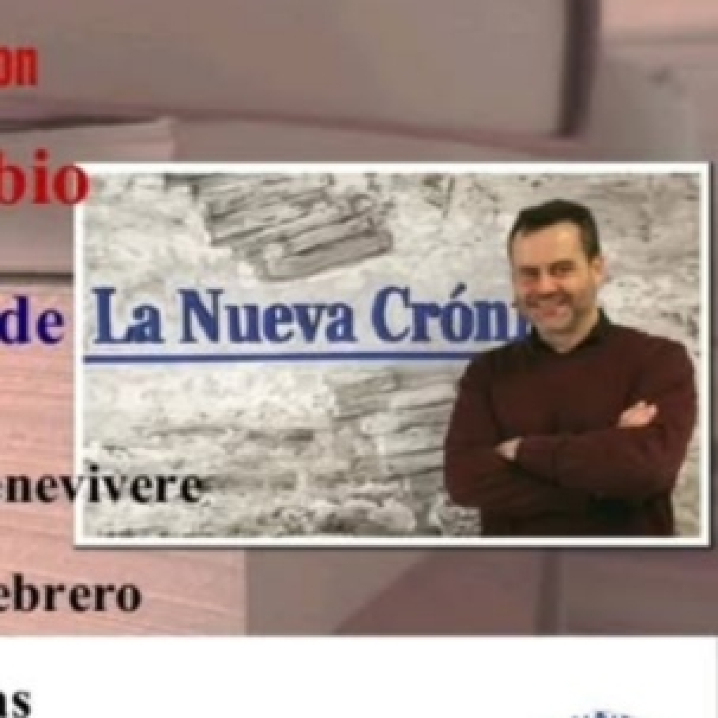 David Rubio es el director de La Crónica de León que va a participar en los Martes Literarios de Bembibre episode artwork
